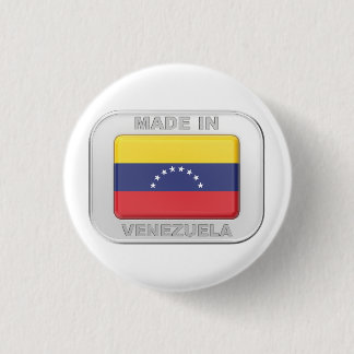 Made in Venezuela 1 Inch Round Button