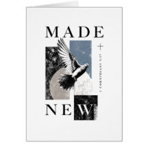 Made New 2 Corinthians 5:17 Brutalist Dove Baptism