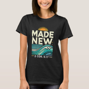 Made New Baptism Shirt Christian Shirts For Youth