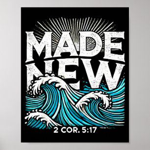 Made New Baptized Baptism  Poster