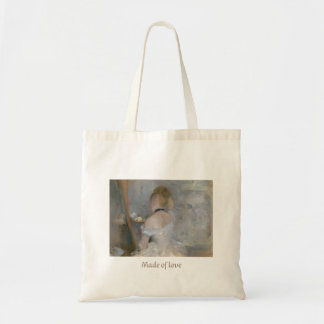 “Made of Love” Aesthetic Tote Bag – Romantic