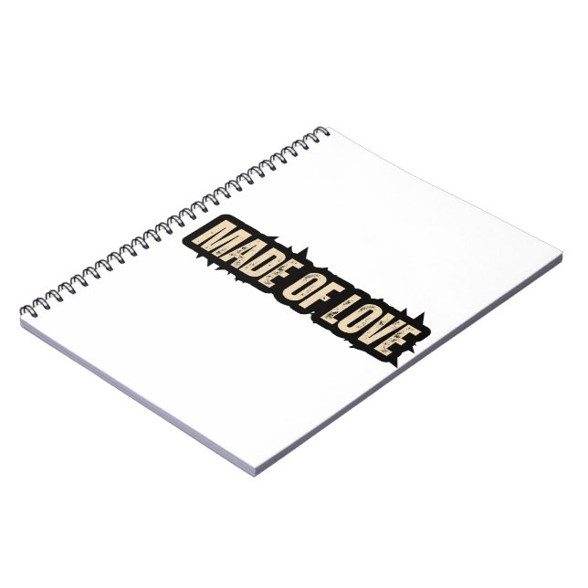 Made of Love Notebook (Left Side)