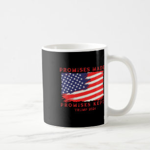 Made Promises Kept Vote Trump 2024  Coffee Mug