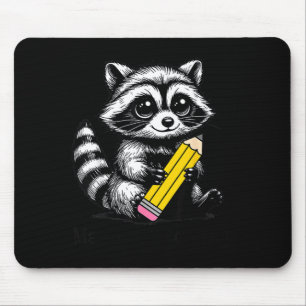 Made to May Funny Raccoon Last Day of School Mouse Pad