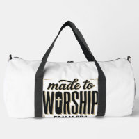 Made to Worship Psalm 95_1 Christian Vintage Desig