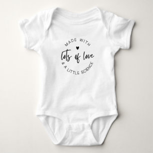 Made With Lots of Love IVF  Baby Bodysuit