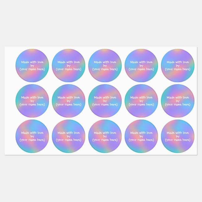 Made With Love By Personalized (Sheet)