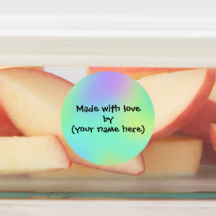 Made With Love By Personalized Labels