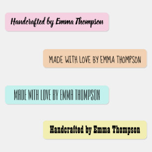 Made With Love Colour Personalized Name