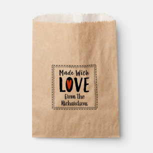 Made With Love Favour Bag
