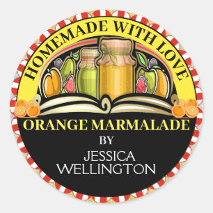Made With Love Food Sticker