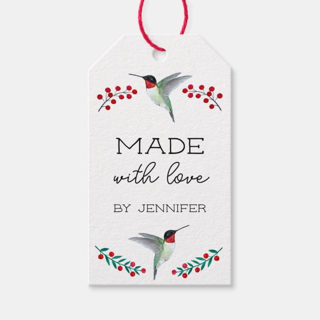 Made with love Gift Tag (Front)