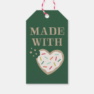 Made with Love Gift Tag - Pine