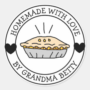 Made with Love, Handmade Apple Pie Labels