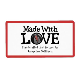 Made with Love - Handmade Gift Tag