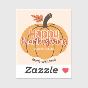 Made with Love Happy Thanksgiving