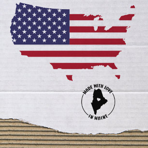 Made With Love in Maine, Small Business,   Rubber Stamp