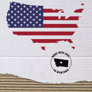 Made With Love in Montana, Small Business,   Rubber Stamp