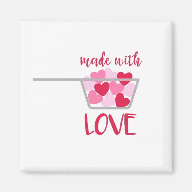 Made With Love Magnet (Front)