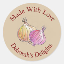 Made With Love Onion Chef Kitchen Canning