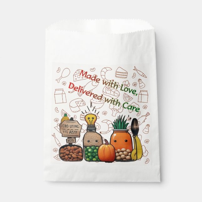 Made with Love paper  bag (Front)