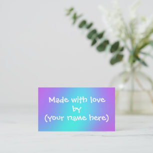 Made With Love Personalized Cards