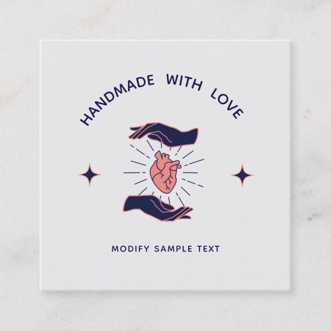 Made with Love Promotional Customer Insert (Front)