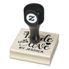 Made with Love  Rubber Stamp
