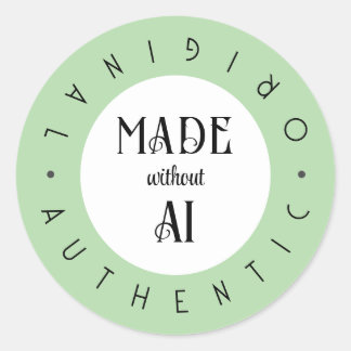 Made Without AI Stickers