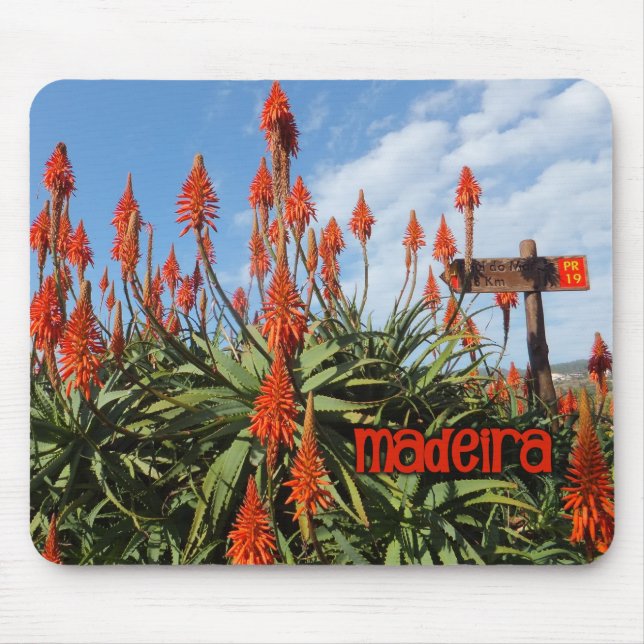 Madeira Aloe mousepad (Front)