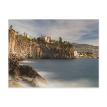 Madeira - Cliffs of Fuchal postcard