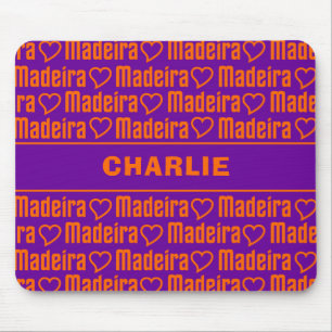 Madeira custom name mousepad