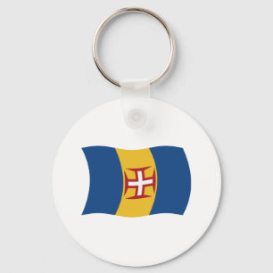 Madeira Flag Keychain