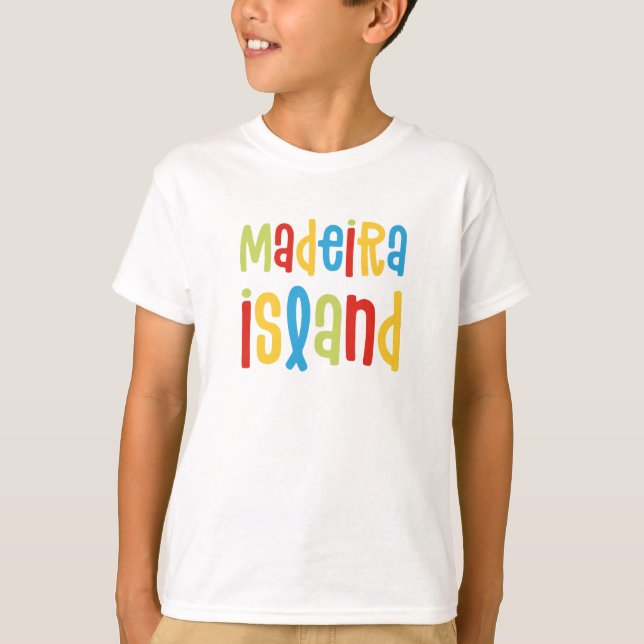 Madeira Island Boy T-Shirt (Devant)