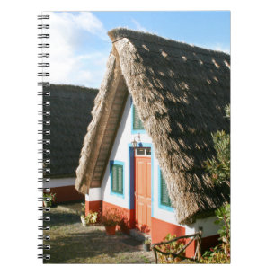 Madeira Island photo with Santana's Typical Houses Notebook