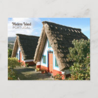 Madeira Island photo with Typical Houses, Portugal