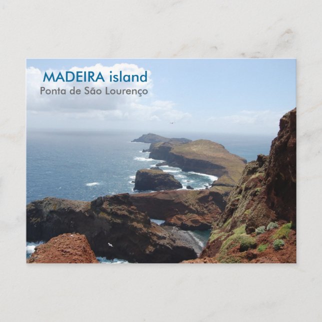 Madeira island, Ponta de São Lourenço Postcard (Front)