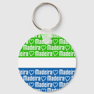 Madeira key chain, customize keychain