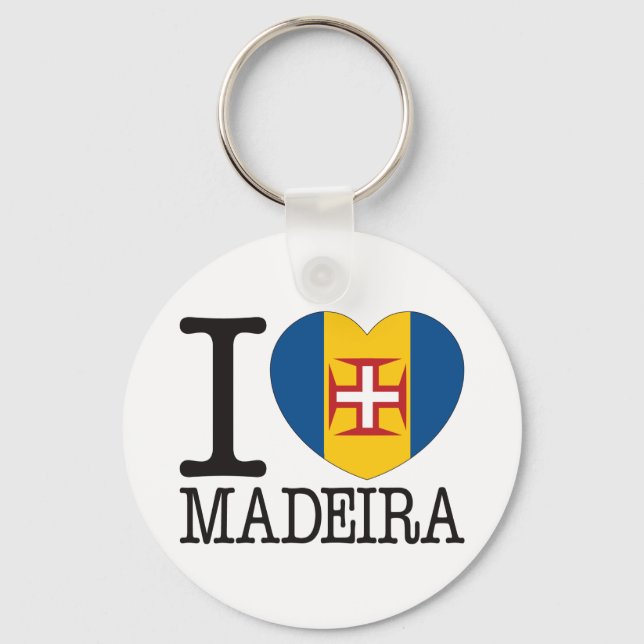 Madeira Love v2 Keychain (Front)