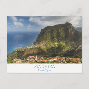 Madeira - Penha d'Aguia postcard with text