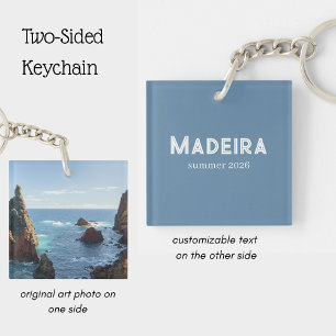 Madeira Ponta de São Lourenço Personalized Travel Keychain