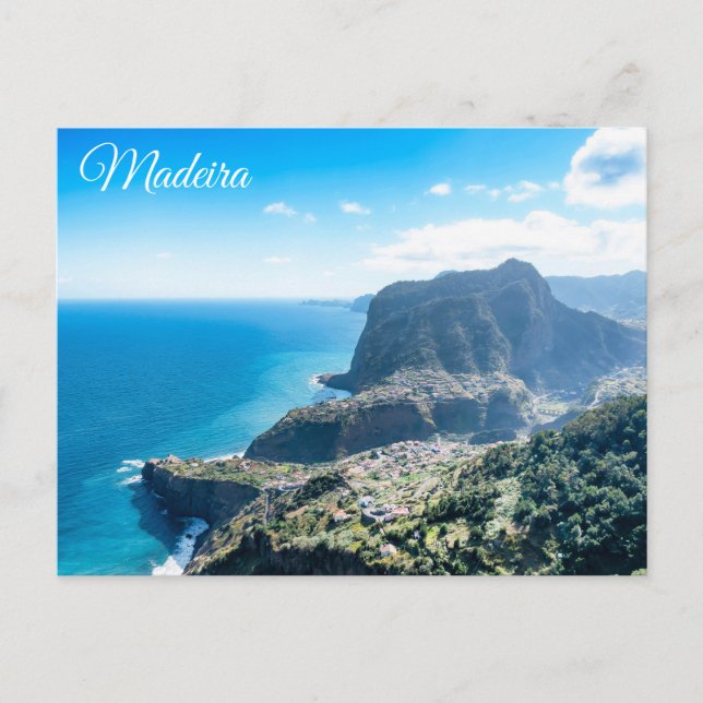 Madeira, Portugal Holiday Postcard (Front)