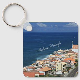 Madeira, Portugal Landscape Keychain
