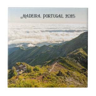 Madeira Portugal Personalized Travel Memory Tile