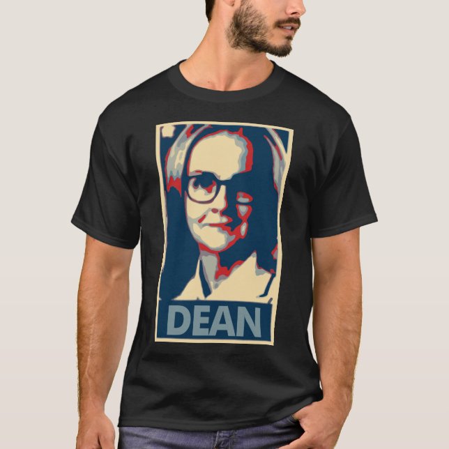 Madeleine Dean Poster Political Parody T-Shirt (Front)