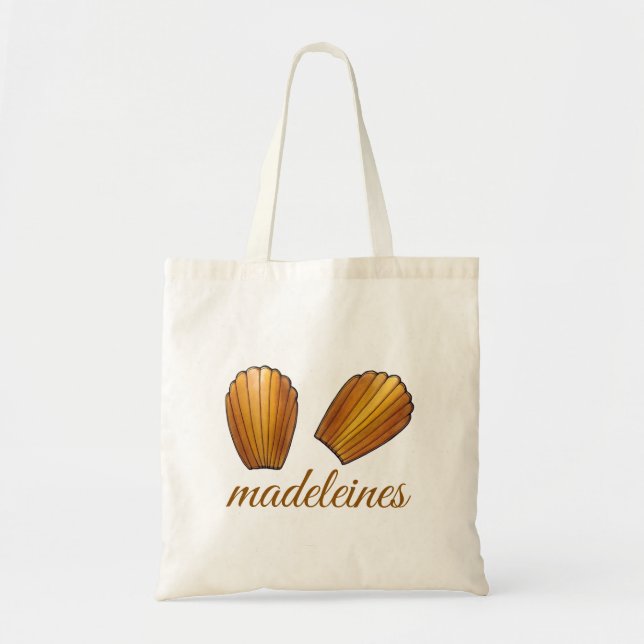 Madeleine French Pastry Chef Pâtisserie Cakes  Tote Bag (Front)