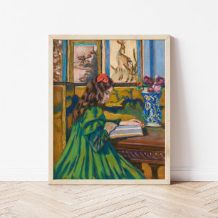 Madeleine Reading   Armand Guillaumin Poster