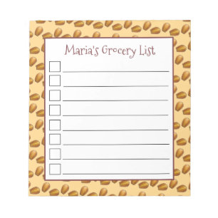 Madeleines French Pâtisserie Bakery Sponge Cakes Notepad