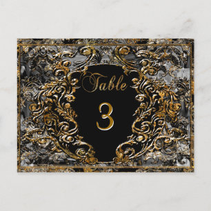 Madelina Habersham Victorian Table Number Card