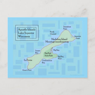 Madeline Island Postcard 2025